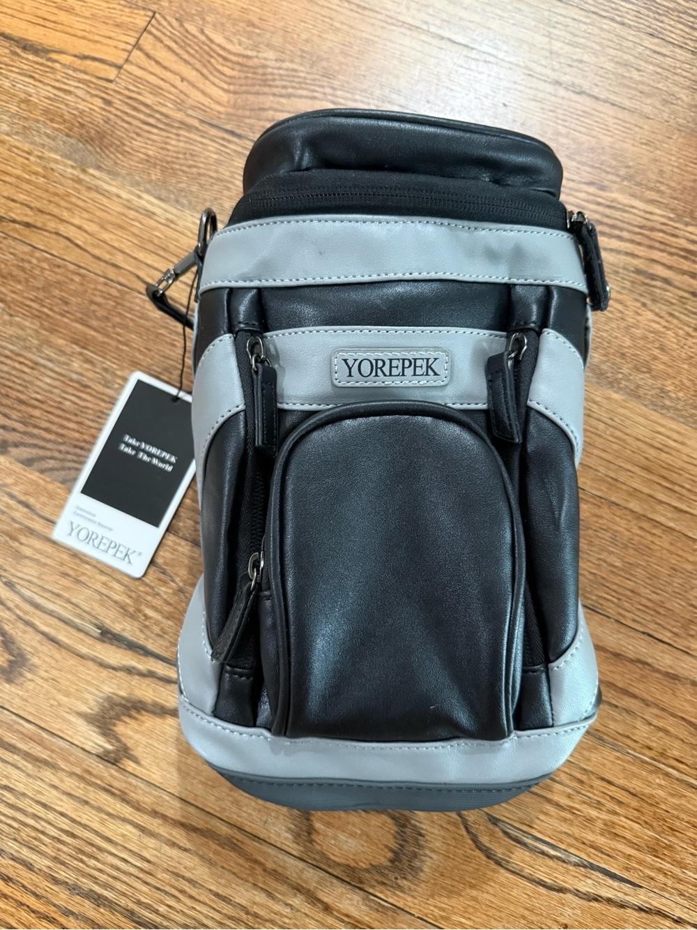 Yorepek Golf Black and Gray Cooler Bag, NWT